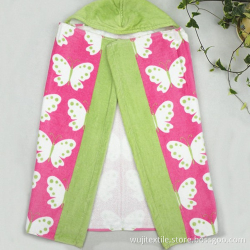 Baby's Cotton Bath Towel with Printing (WJ-CH1609)